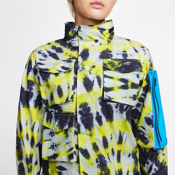 SOLD Nike Off-White Tie Dye Jacket - Picture 3 of 11